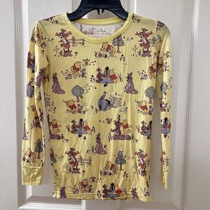 Disney x Little Sleepies Winnie the Pooh PAJAMA TOP ONLY Bamboo Kids Size 9-10